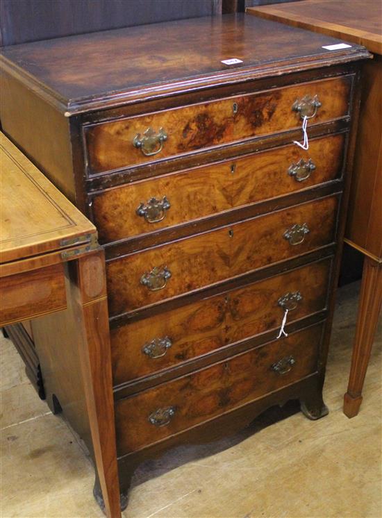 Victorian chest of drawers with keys